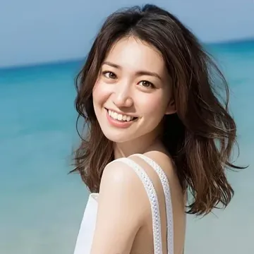 Yuko Oshima ビーチポートレート oshima yuko - 無料AI画像・動画創作モデル