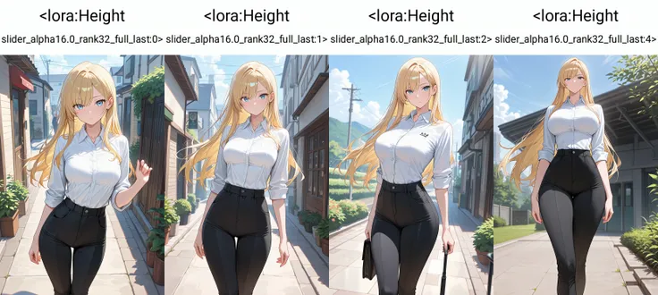 Height slider