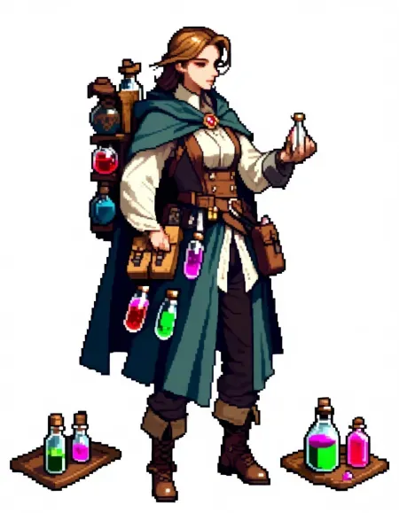 Retro game art (pixel , 8-bit ) 1