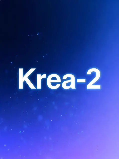  Krea-2 raw_bf16