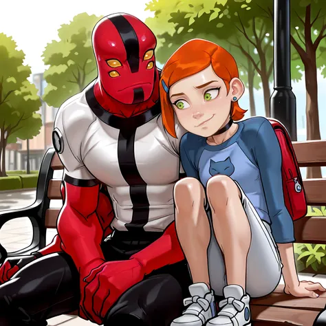 Lilandy-Gwen tennyson-ben10 + Extras (illustrious) illustrious