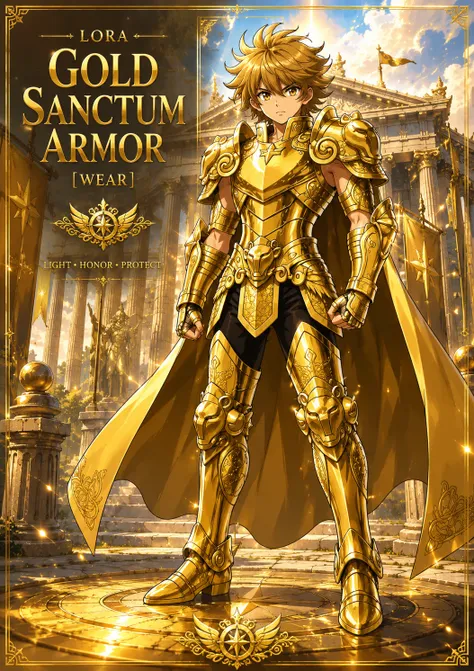 Gold Sanctum Armor [WEAR] SDXL1725