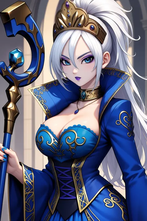 [IL/ANI] Queen of Ingenia (クレティア女王) / Dragon Quest Heroes II (ドラゴンクエストヒーローズII) v1.0_Illustrious