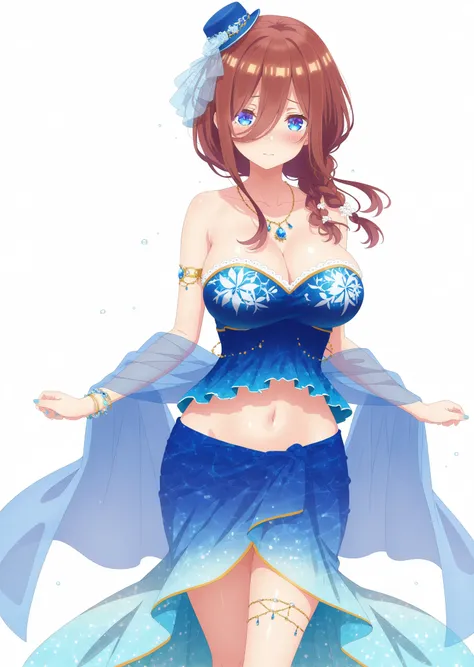 [IL Character 197] The Quintuplets ∫∫ Miku Nakano Mermaid Outfits V1