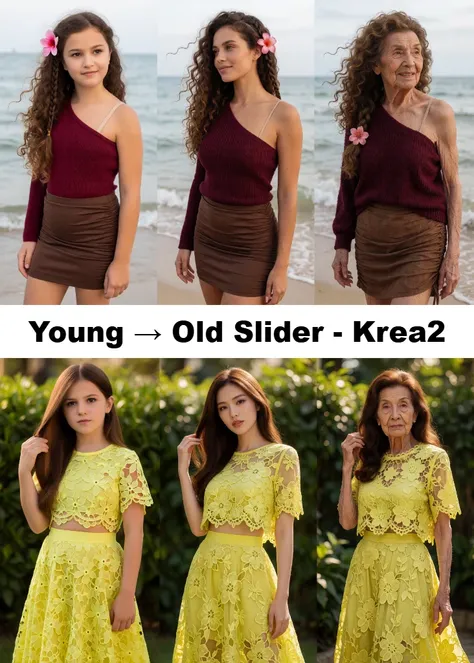 🎖️SKP - Young To Old 🎚️ Age Slider Krea2 V1