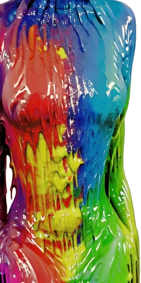[Base:yayoi_mix-v2.5] Muddy slimy monster (Rainbow) 2025/09/26 L1