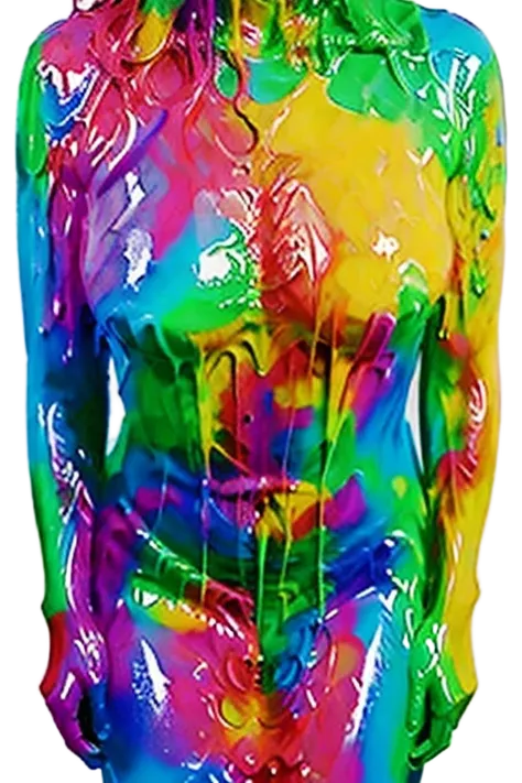 [Base:yayoi_mix-v2.5] Muddy slimy monster (Rainbow) 2025/09/26-1 L1