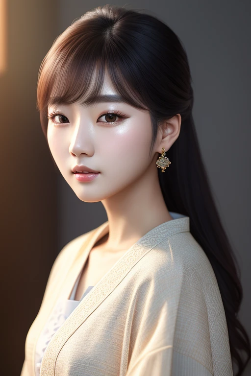 a beautiful korean woman , (masterpiece), (portrait), (raw photo), (extremely detailed cg unity 8k wallpaper) intricate, sharp f...