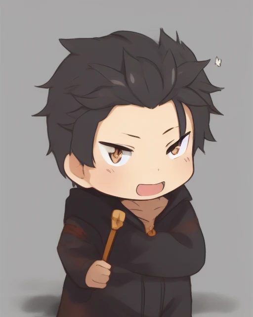 subaru 1boy (chibi emoji art)