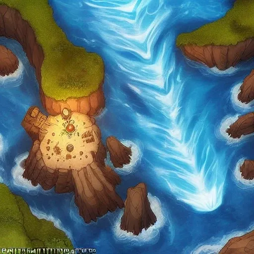 water,2d dnd battlemap