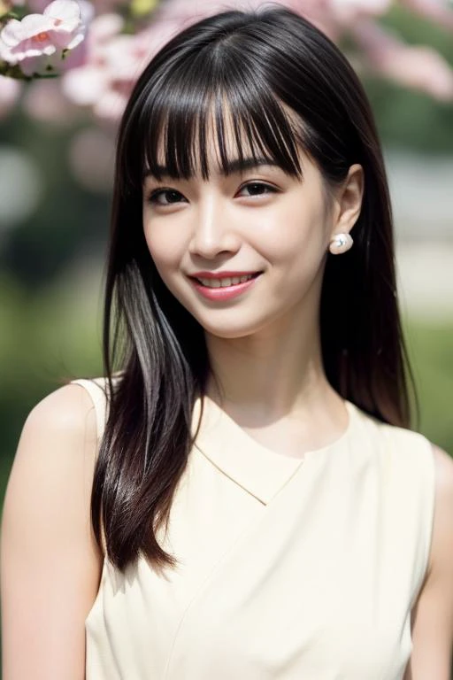 a close up of a woman with long hair and a white dress