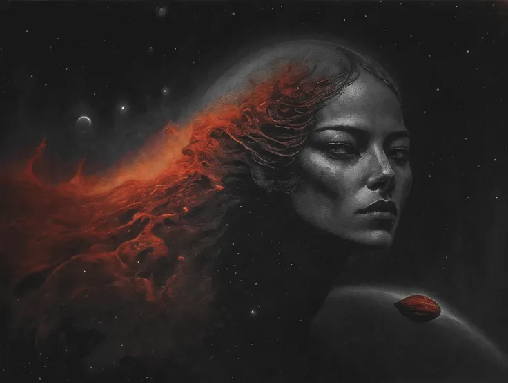 ASCIIview of a beautiful (sks woman:1) floating in space with the universe in the background,
sci-fi, horror, intricate details, high contrast,
(artwork by Beksinski, methurlant),
<lora:methurlant:0.66>,
<lyco:locon_emmastone_v1_from_v1_64_32:1.4>