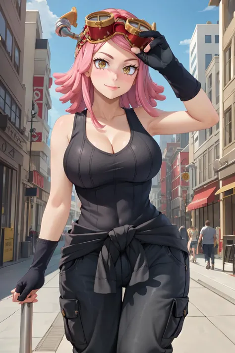 Mei Hatsume - Black Tank Top | BNHA