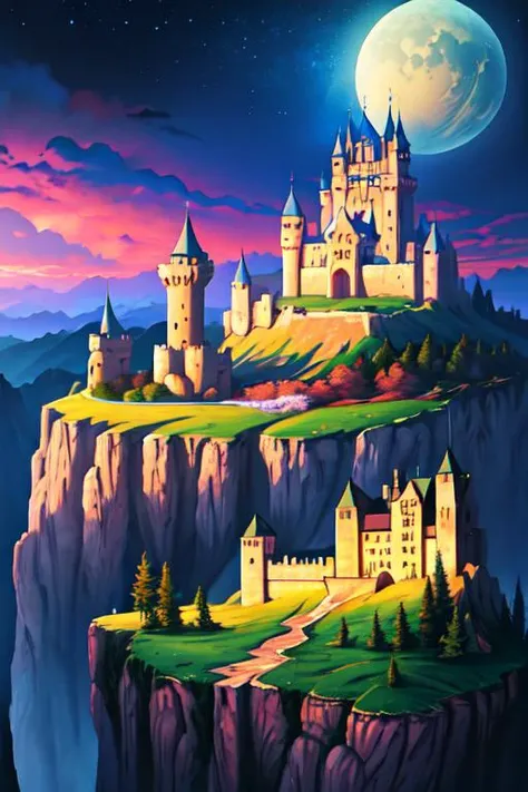 dreamscape,dream,landscape, castle, <lora:DreamscapeIllustration:0.5>,