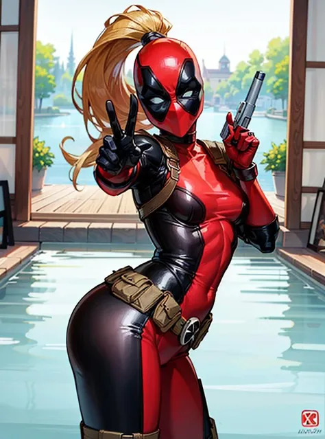 LadyPool (Marvel) by YeiyeiArt