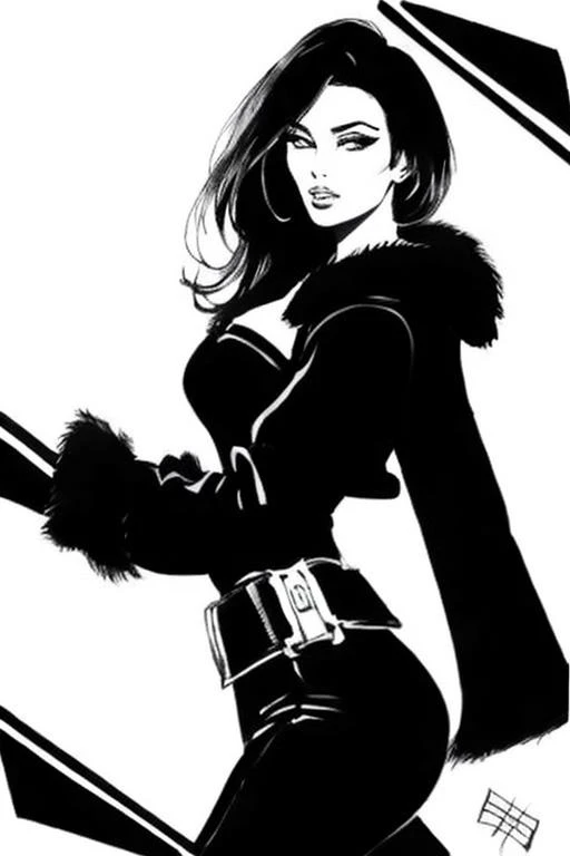 a stunning ink and wash sketch (close view:1) of S211_AleksandraKosheleva (glamorous and sexy:1), by <lora:guidocrepax:0.8>, dramatic lighting, dynamic composition