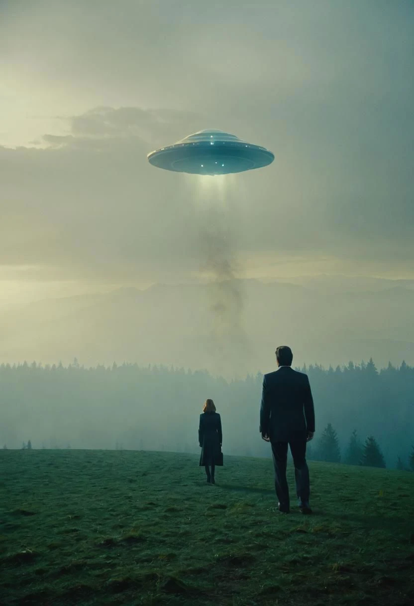 The x-files i want to believe Image, atmospheric haze, Film grain