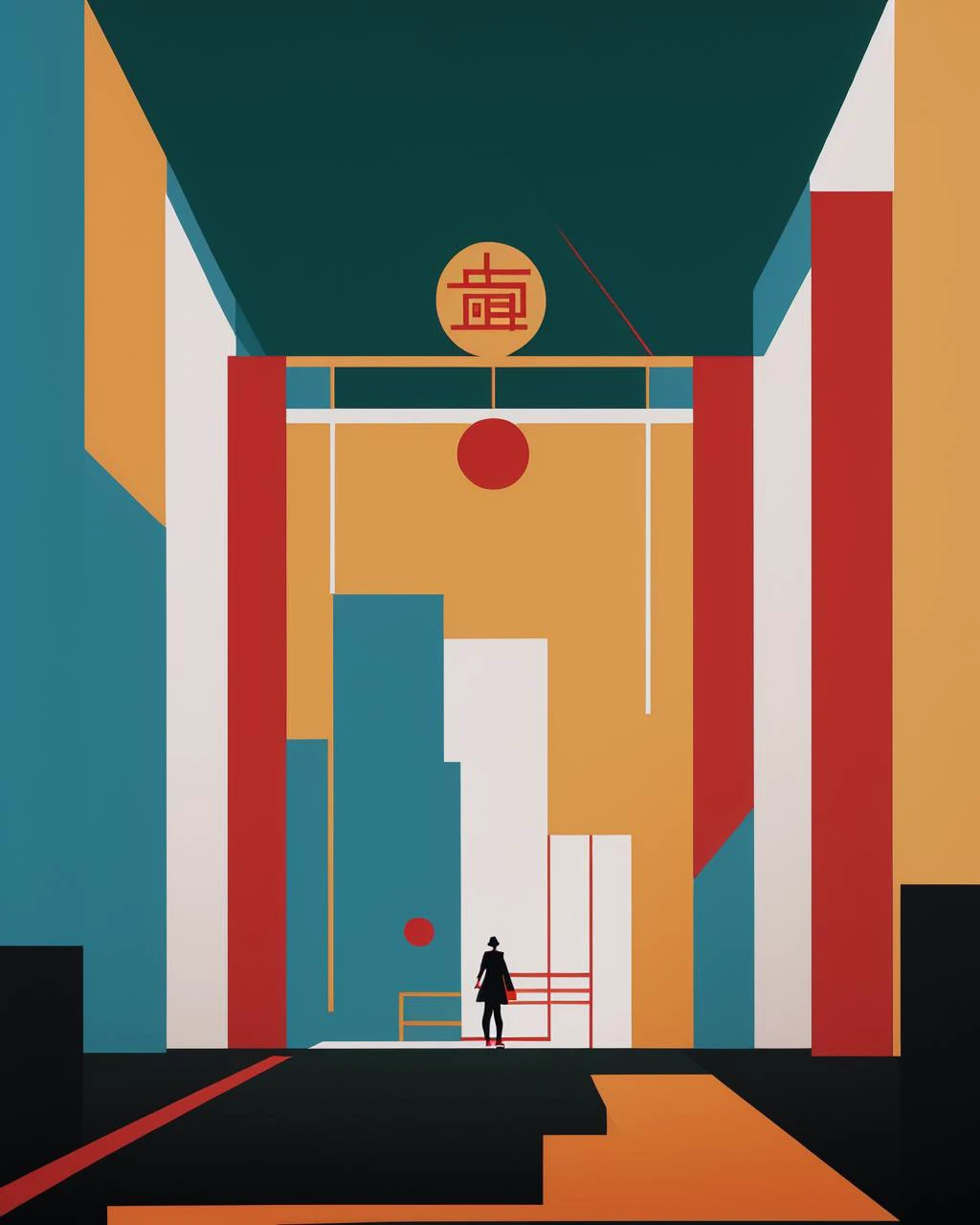 best quality,masterpiece,highly detailed,ultra-detailed,<lora:neg4all_bdsqlsz_V3.5:-1> 
( chinese architecture,:1.3) temple gate,  <lora:minimalism_pop_last:2> ,digital art ,top 10 of artstation , pixiv , cgsociety, <lora:Vectorart_last:1> <lora:digitalpai...