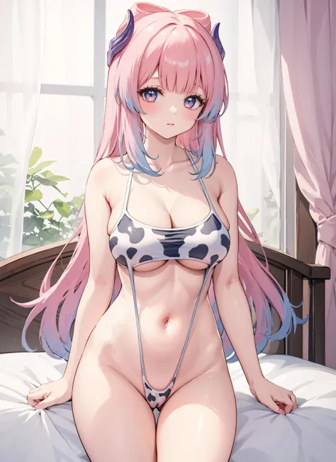 Just Another Cow Print Slingshot Swimsuit 另一款牛纹弹弓泳衣