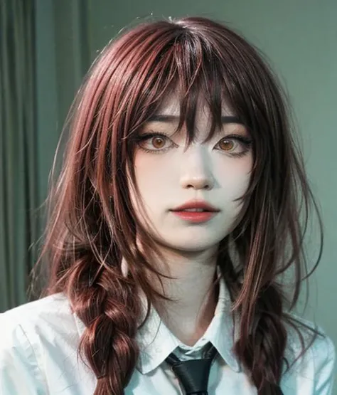 best quality,(8k, RAW photo, best quality, masterpiece), (realistic, photorealistic:1.2),hyper realism, indoors, shadow, fade, sunlight, daylight, dramatic lighting
messy hair, (eyeliner, black eyeshadow, heavy eyeliner, smug, thin lips, lipstick, mus...
