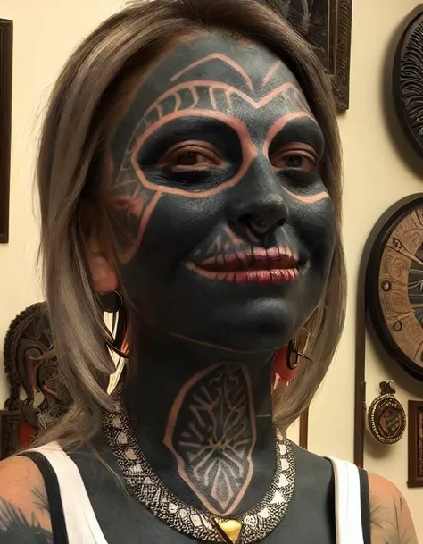Face Paint and Face Tattoos