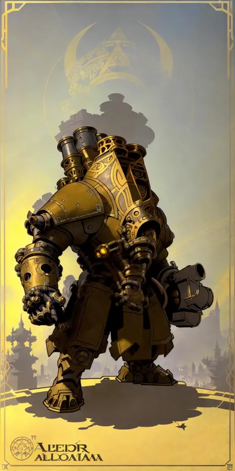 (  An  [ stunning | astonishing | exquisite ]
( 
(    [  Alphonse Muchas  | Anders zorns   ]   )
masterpiece 
)
)
containing a ( full body )  [ portrait  | character  illustration ]
of an  ( ( [ ominous | gloomy ] ) but beautiful biomechanical  ( African )...