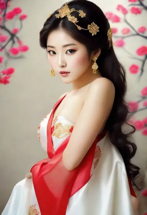 a beautiful korean goddess,