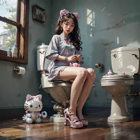 best quality, 4K wallpaper, masterpiece, extremely detailed CG unity 8k wallpaper, extremely detailed eyes, ultra-detailed, intricate details,
1girl, sitting,
fantasy,
((h1c4tt3ch toilet appliance)), <lyco:hicatTECHv2-000010:1.2>