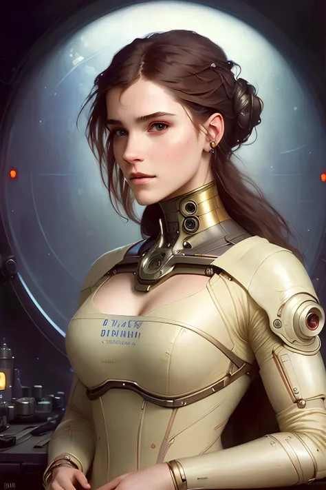 (cybernetics by emb-rrf2:1.1),(highly detailed:1.2),(best quality:1.2),(8k:1.2),sharp focus,(subsurface scattering:1.1),award-winning photograph,profile (cyborg:1.2), neon glow,face centered,(standing in a futuristic spaceport:1.3),emma watson barbara palvin (very detailed background:1.2),(sci-fi horror:1.2), knollingcase,(dreamlikeart:1.2), dramatic lighting, by Jeremy Lipking Antonio J. Manzanedo greg rutkowski alphonse mucha wlop