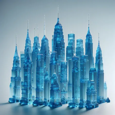 <lora:ral-blueresin:1> Ral-blueresin, city skyline