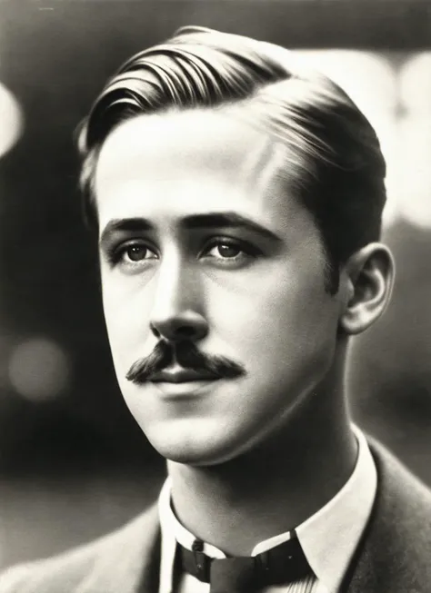 A 1930s professional photograph of sks person, ((detailed face)), (High Detail), Sharp, 8k, ((bokeh)), <lora:locon_ryangosling_v1_from_v1_64_32:1.3>