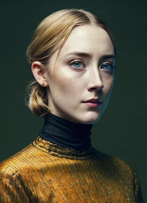 A stunning intricate full color portrait of (sks woman:1),wearing a black turtleneck, epic character composition, by ilya kuvshinov, alessio albi, nina masic, sharp focus, natural lighting, subsurface scattering, f2, 35mm, film grain, <lora:locon_saoirse_v...