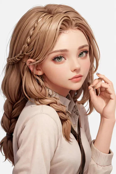 chl03gm, face, brown hair, braids <lora:chl03gm:0.8>