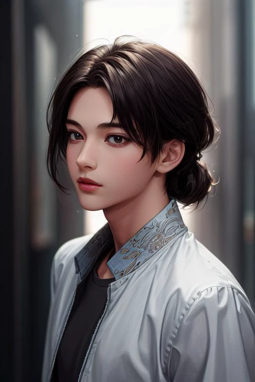 ((masterpiece)),((bestquality)),8k,high detailed,ultra-detailed, depth of field, (1girl:1.4), female focus, solo, Random emotion Expression, Stylish Pose, cinematic lighting, <lora:muscle_slider_v1:-0.3> ,<lora:weight_slider_v2:-0.4>,(random different hand...