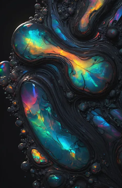 IOS_Iridescent opal style