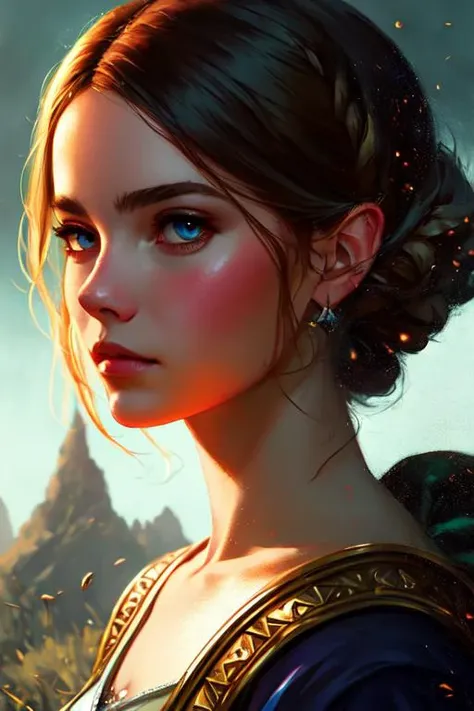 princess zelda, close up, modelshoot style, (extremely detailed CG unity 8k wallpaper), full shot body photo of the most beautiful artwork in the world, medieval armor, professional majestic oil painting by Ed Blinkey, Atey Ghailan, Studio Ghibli, by Jerem...