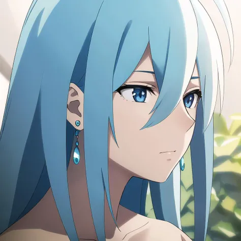 <lora:Vivy_Lora_10:0.6>,  
1girl,vivy, (detailed eyes:1.2),symbol on neck, solo, long hair, bangs, blue eyes, hair between eyes, blue hair, earrings, ahoge, from side, looking to the side, serene expression,
(high quality, highres, best quality:1.2),  4k, ...