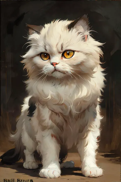 <lora:rosabonheurpaintingstyle:0.8>, bnhr, a painting of a persian cat by Bnhr || <lora:rosabonheurpaintingstyle:0.2>, bnhr, masterpiece, 8k, high resolution, shallow depth of field, sharp focus