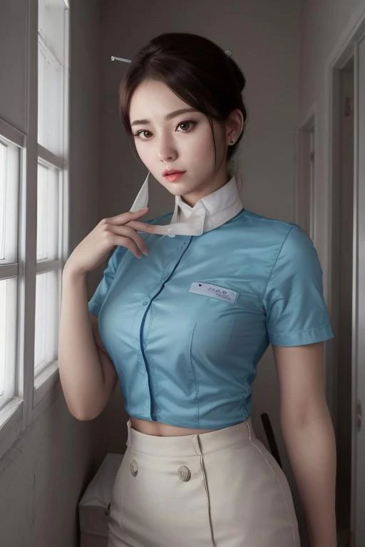 Stewardess Uniform Lora