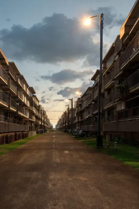 Japanese apartment block(DANCHI)