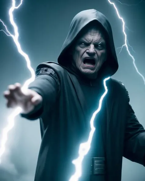 emperor palpatine throwing lightning bolts
crazy face, mad
realistic, best quality, photo-realistic
(8k, best quality, masterpiece:1.3), (realistic, photo-realistic:1.37)
<lora:animeLineartStyle_v20Offset:.1>