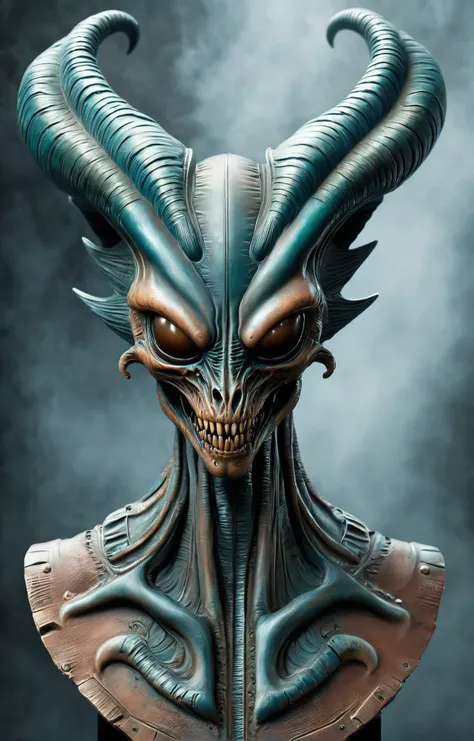 XL Realistic bronze art style