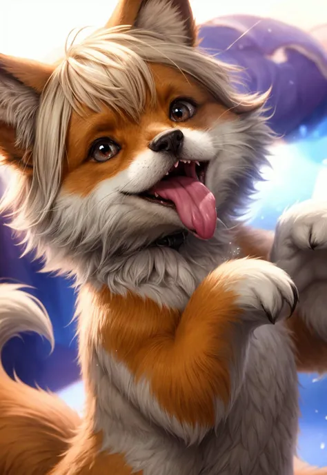 fox, fluffy, cute, tongue out, puffy,
vibrant colors, colorful art style,
soft lighting, soft shadows, detailed textures, dynamic lighting,
nice hands, perfect hands,
<lyco:GoodHands-beta2:1.0>
<lora:add_detail:1>