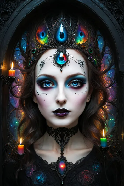 (by Alina Szapocznikow:1.2), extraterrestrial urban institute, Astral Aura, astral, colorful aura, vibrant energy (Chiaroscuro:1.2), gothic, (ultra detailed, masterpiece, best quality, intricate details:1.4) <lora:XL-Lorasxl_more_art-full_v1:0.5><lora:XL-L...