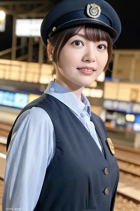 Japan Train Conductor Uniform