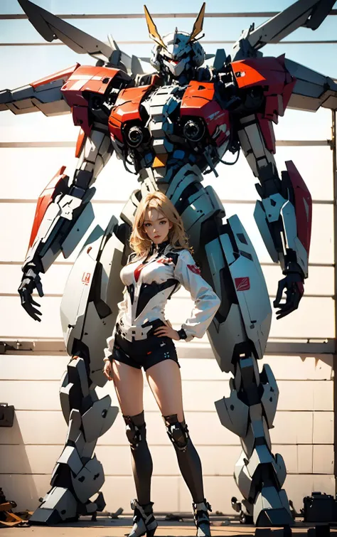 masterpiece,(best quality:1.3),ultra high res,raw photo,detailed skin,beautiful lighting,(realistic, photo-realistic:1.4),
1girl,full body,The background is a mecha, <lora:super mecha_20230606112241:1> ,<lora:LoraGoth:1>,aiming at viewer, handgun