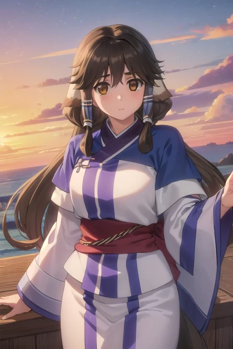 utawarerumonoaruruu, <lora:utawarerumono aruruu s2-lora-nochekaiser:1>,
aruruu, black hair, animal ears, (brown eyes:1.5), dog ears,
BREAK tail, ainu clothes, long sleeves,
BREAK outdoors,
BREAK looking at viewer, (cowboy shot:1.5),
BREAK <lyco:GoodHands-b...