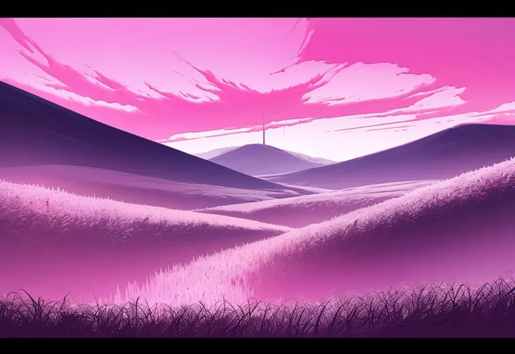 ((((ultra illustrated style,landscape,outdoor,no humans:1.0)))),best quality,best animated,masterpiece,monochrome, white background, looking at viewer, simple background,pink theme  <lora:monochrome:0.8>