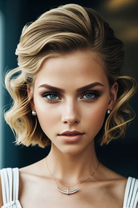 (futuristic design, clean lines, high-tech, detailed:1.15), <lora:sd15_MarinaLaswick_locon_24_v1:.9> MarinaLaswick blonde hair, focus on eyes, close up on face, wearing jewelry, hair styled as curly bob hair, ND filter