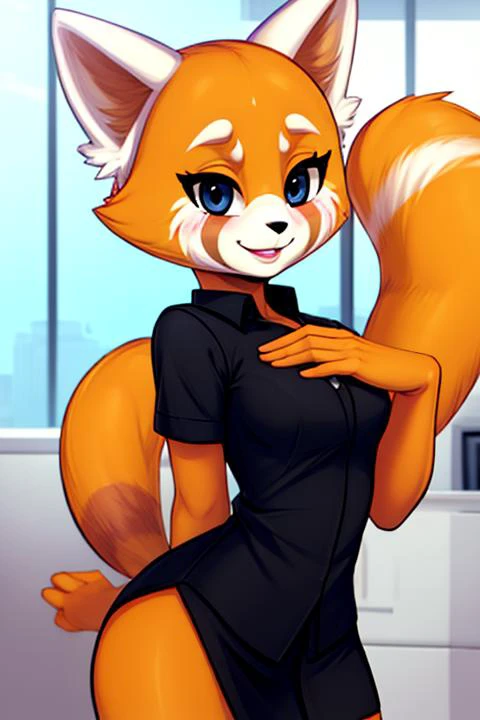 Retsuko from Aggretsuko